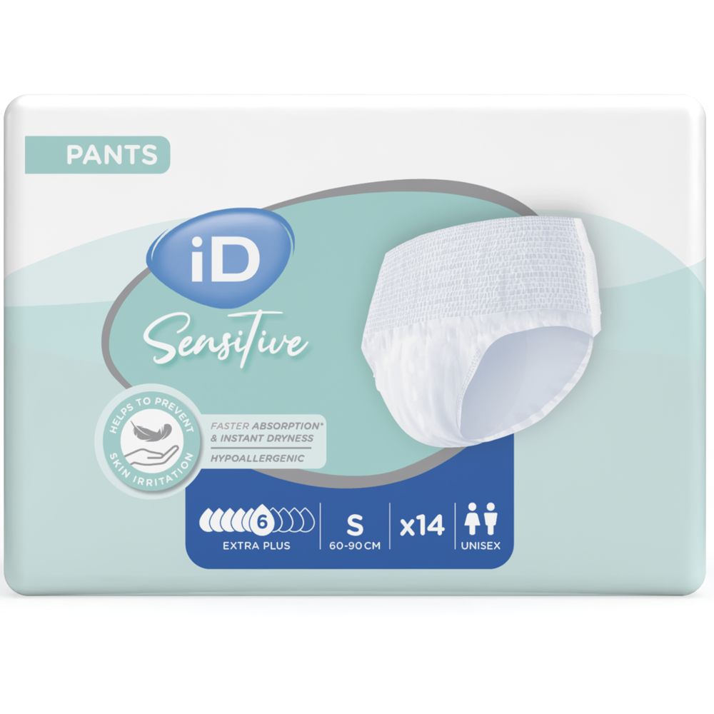 iD Sensitive Pants Extra Plus - Small - Pack 14