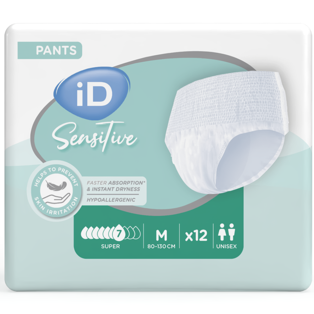 iD Sensitive Pants Super - Medium - Pack 12