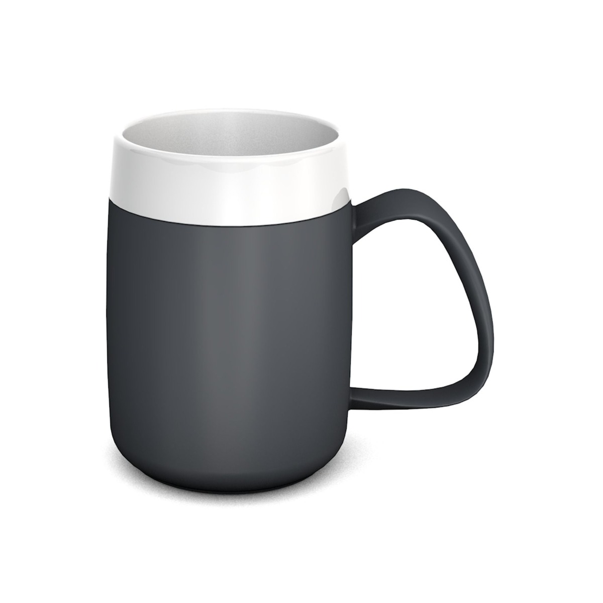 Ornamin Anthracite Internal Cone One Handled Mug (160ml) - Each