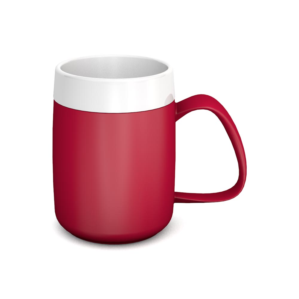 Ornamin Red Internal Cone One Handled Mug (160ml) - Each