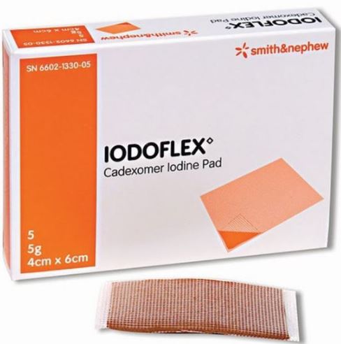 Iodoflex Paste 6Cm X 4Xm 5G - Pack Of 5