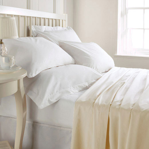 Cream FR Single Fitted Sheet
