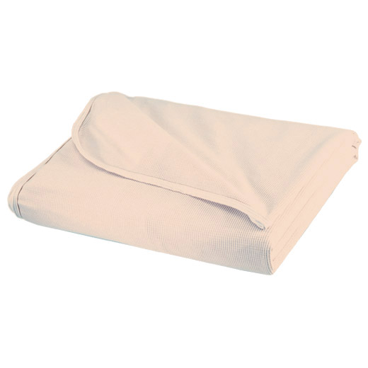 Cream Sleep-Knit Blanket