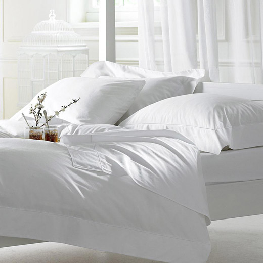 White Polycotton Pillowcase