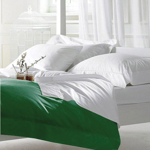 Jade Polycotton Single Fitted Sheet