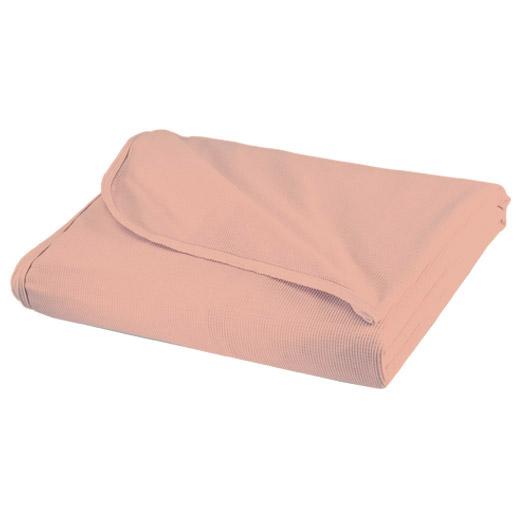 Peach Sleep-Knit Semi-Fitted Top Sheet