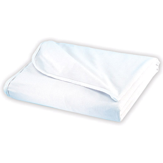 White Sleep-Knit Semi-Fitted Top Sheet