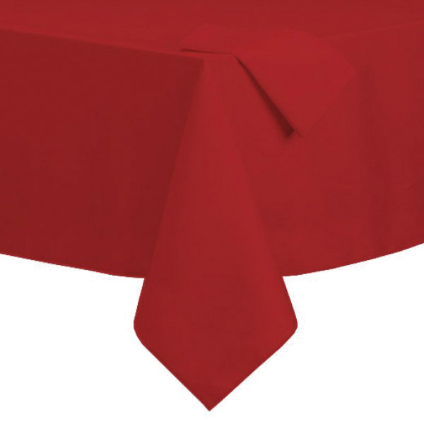 Red Tablecloth - 114 x 114cm