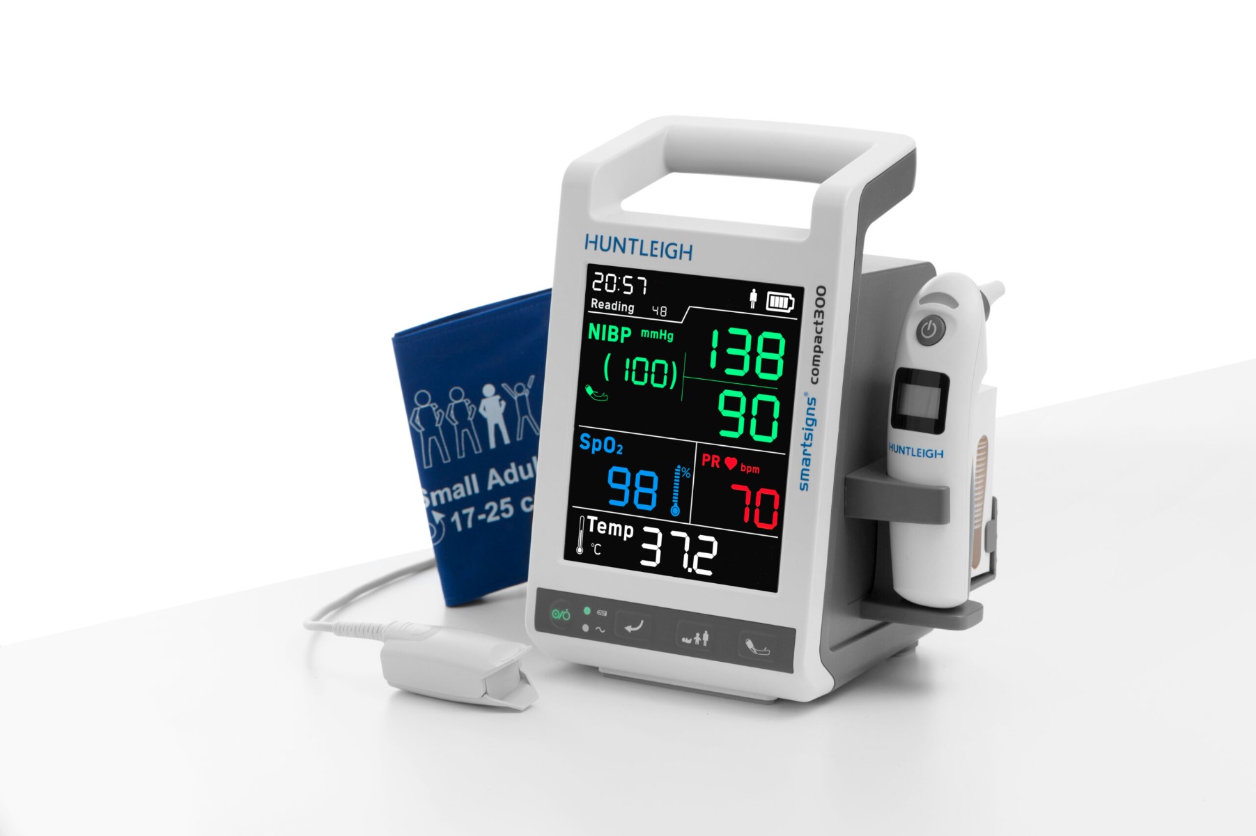 Huntleigh SC300 Vital Signs Monitor with NIBP, Pulse, SP02 & Temp - Each