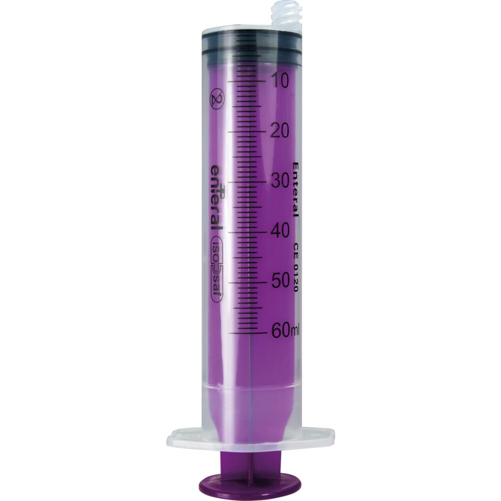 Enteral Syringe Single Use 60Ml Purple Female Enfit - 50 Pack