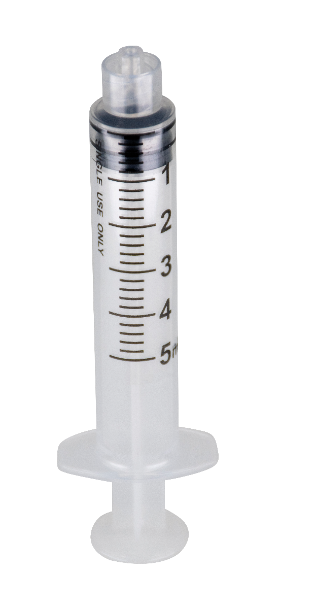 Graduated Luer Lock Syringe (5ml) - Box of 100