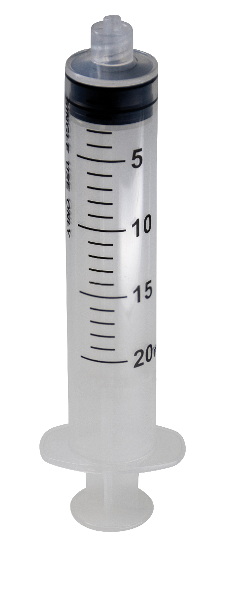 Graduated Luer Lock Syringe (20ml) - Box of 50