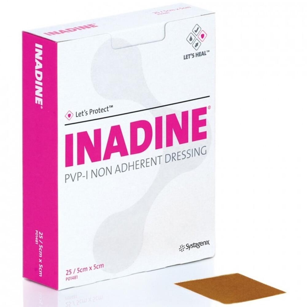 Inadine 5X5Cm - Pack Of 25