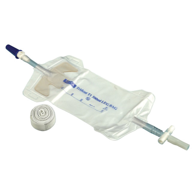 500ml Urine Leg Bag - 285mm tube