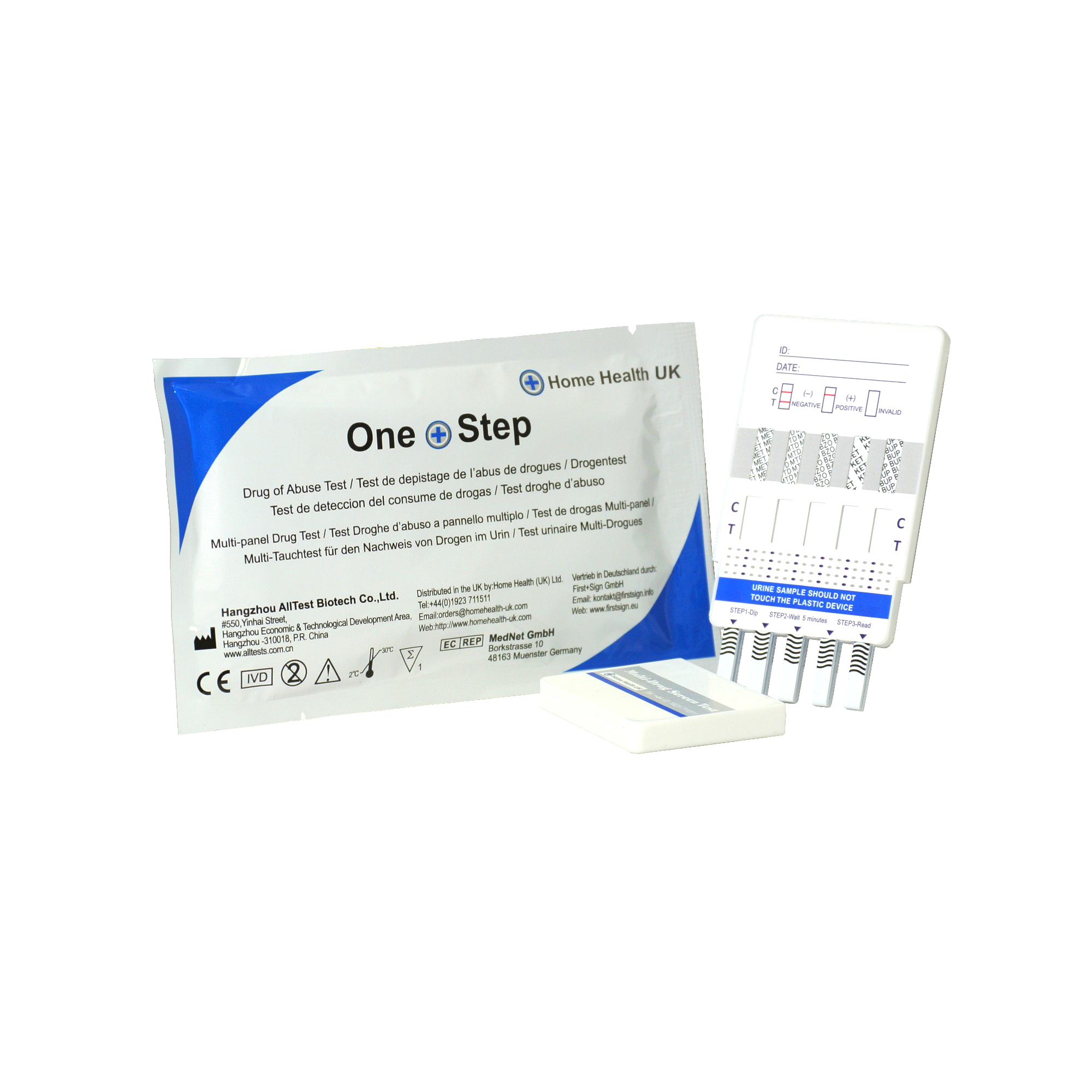 5 Drug Multi Panel Urine Drug Test Kit Combo 1 (Single Test ) - Each
