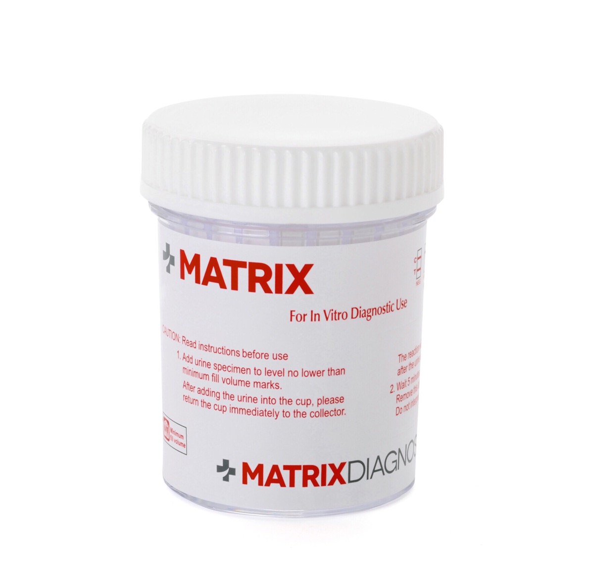 Multi Urine Dip Panel Tests Drug Cup Test - AMP/BAR/BZO/COC/KET/MET/MTD/OPI/PPX/THC+SVT 