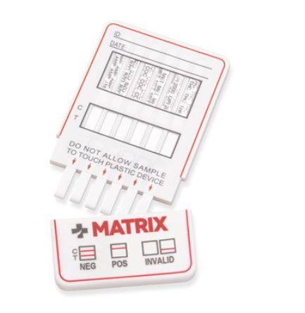 Multi Urine Dip Panel Tests (AMP/BAR/BZO/COC/MET/MTD/OPI/PCP/TCA/THC)