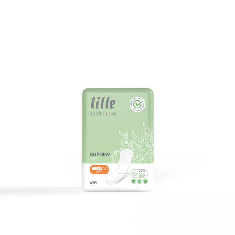 Lille Suprem Light Small Shaped Pads - Extra Plus