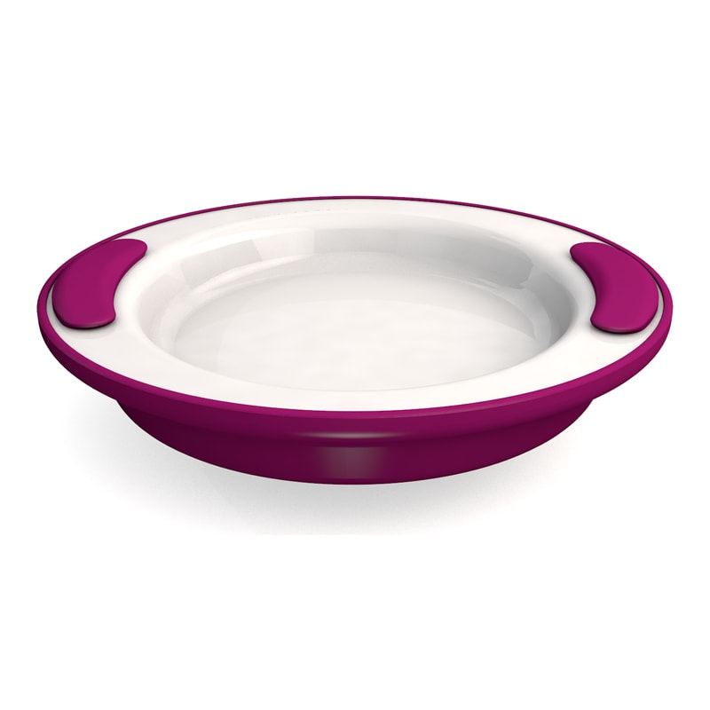 Ornamin Blackberry Keep Warm Plate (25.5cm) - Each