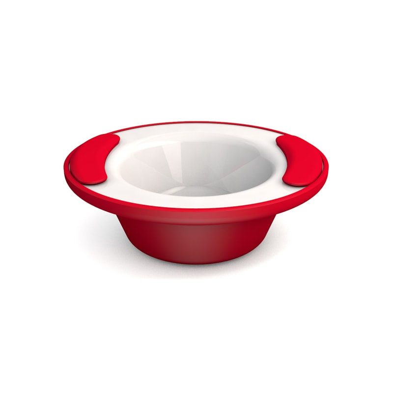 Ornamin Red Keep Warm Bowl (200ml) - Each