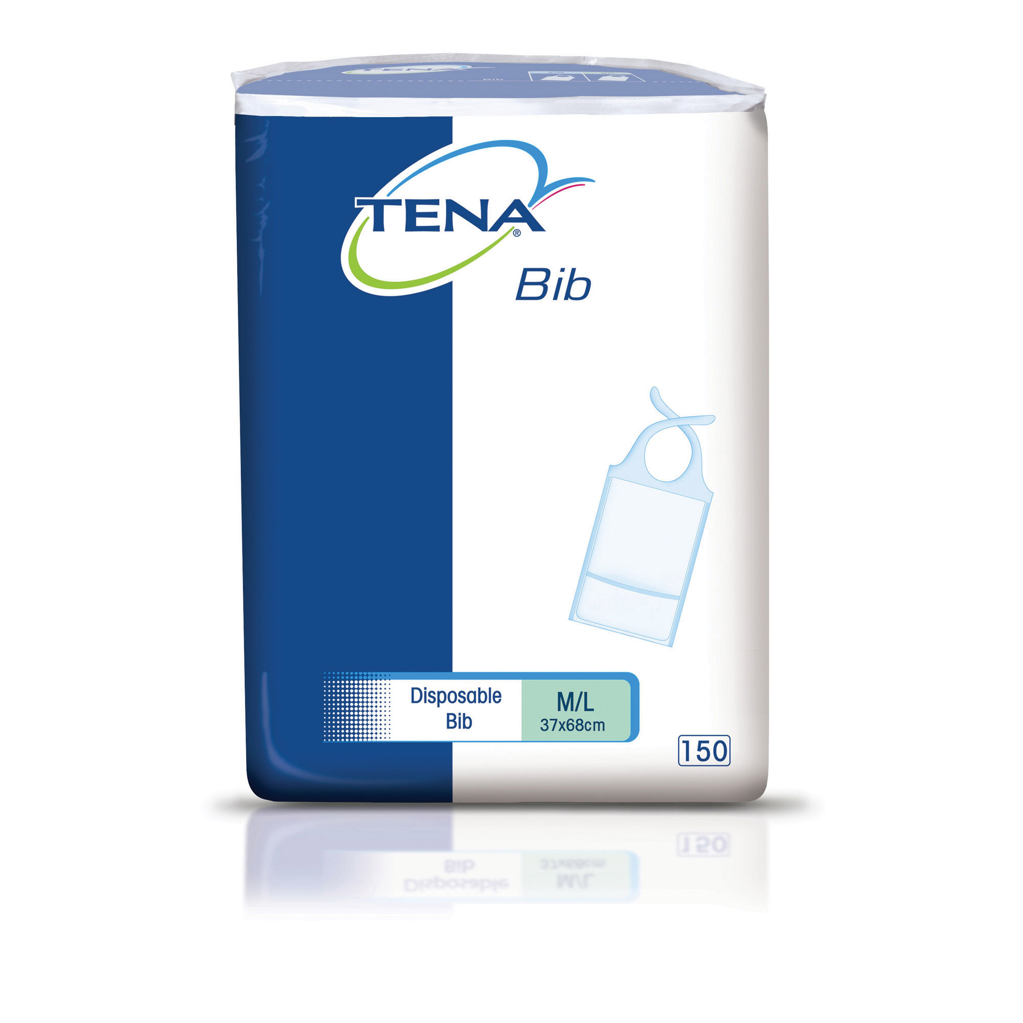 TENA Disposable Bibs - Pack of 150