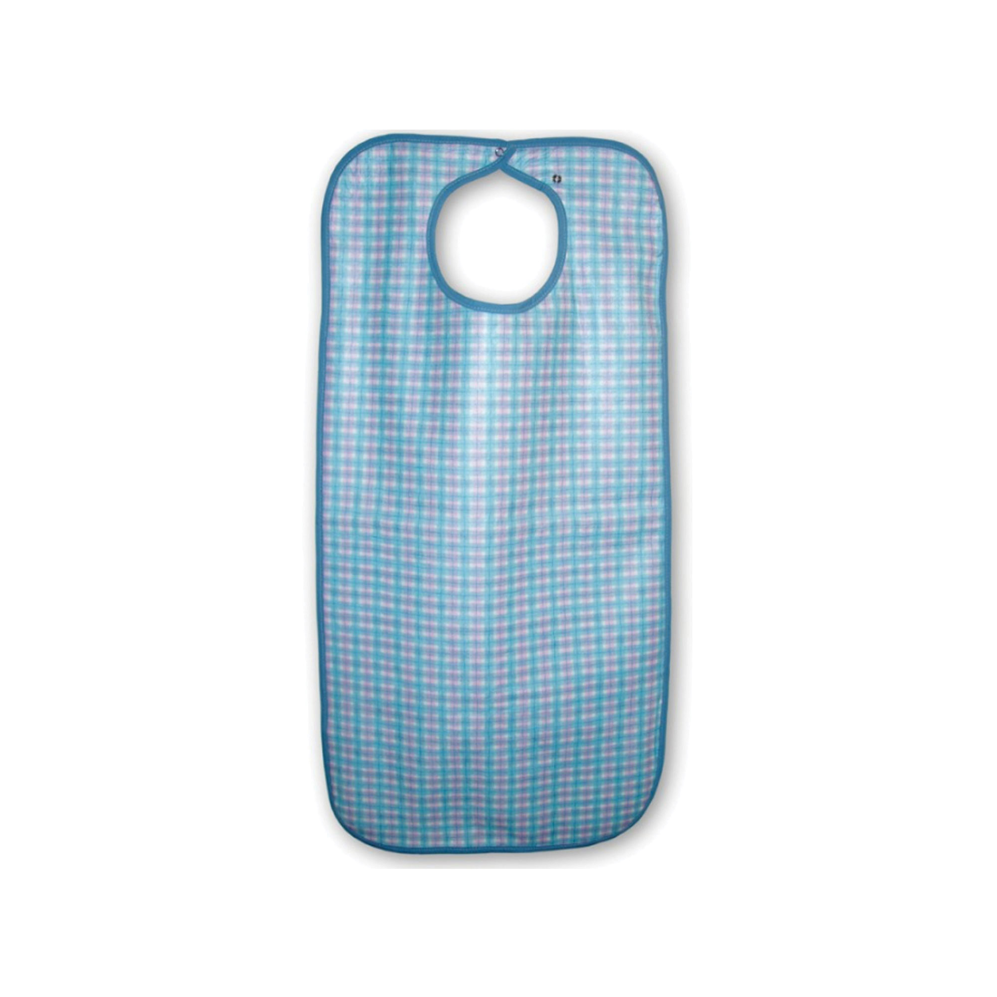 PrimaCare Gingham Clothing Protector / Adult Bib - 45 x 90cm