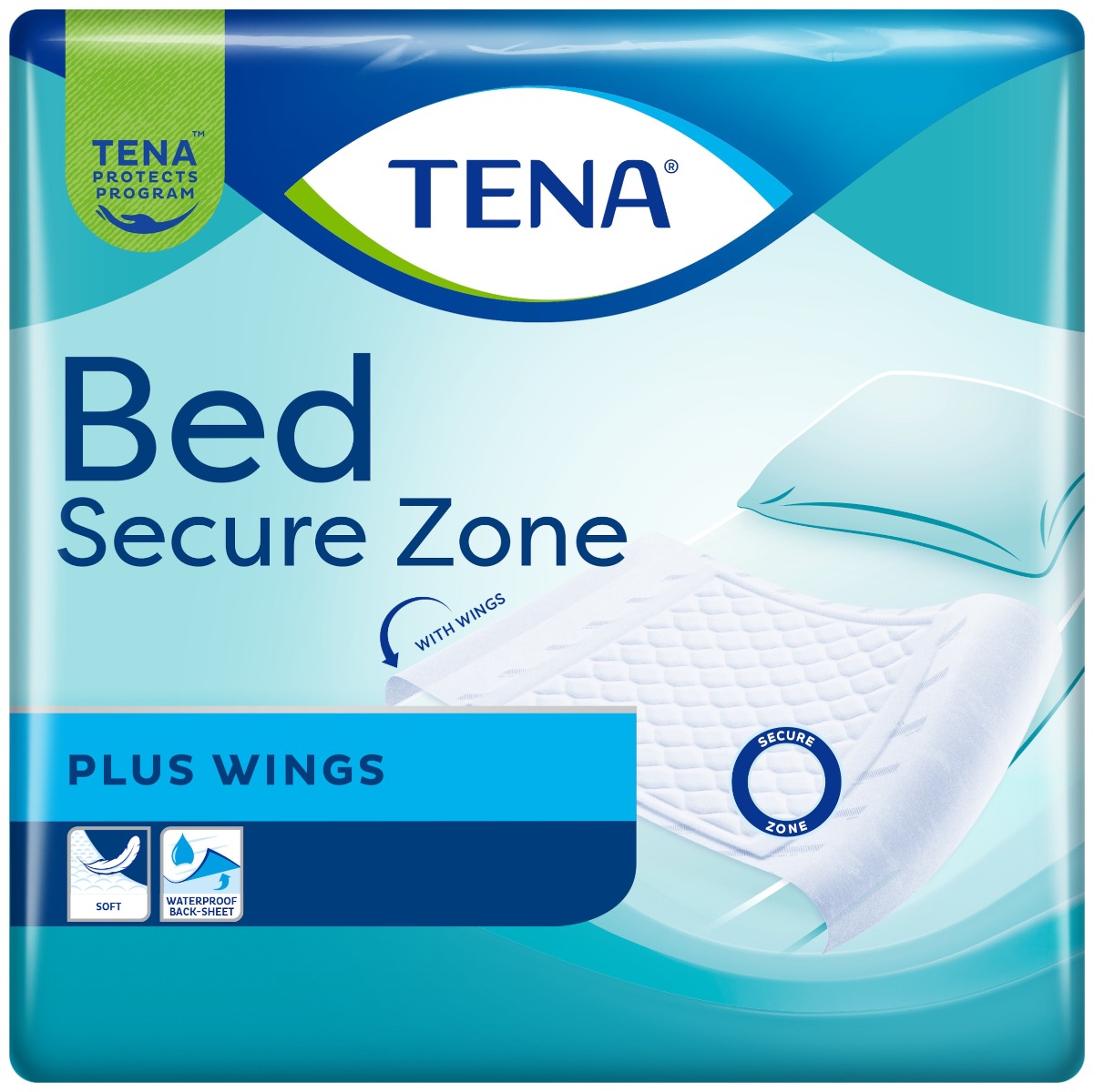 TENA Bed Secure Zone Plus - 180x80cm
