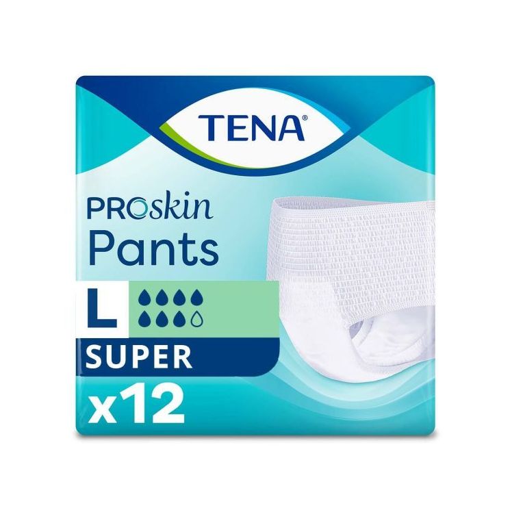 Tena Pants Super - Large  -  Pack 12