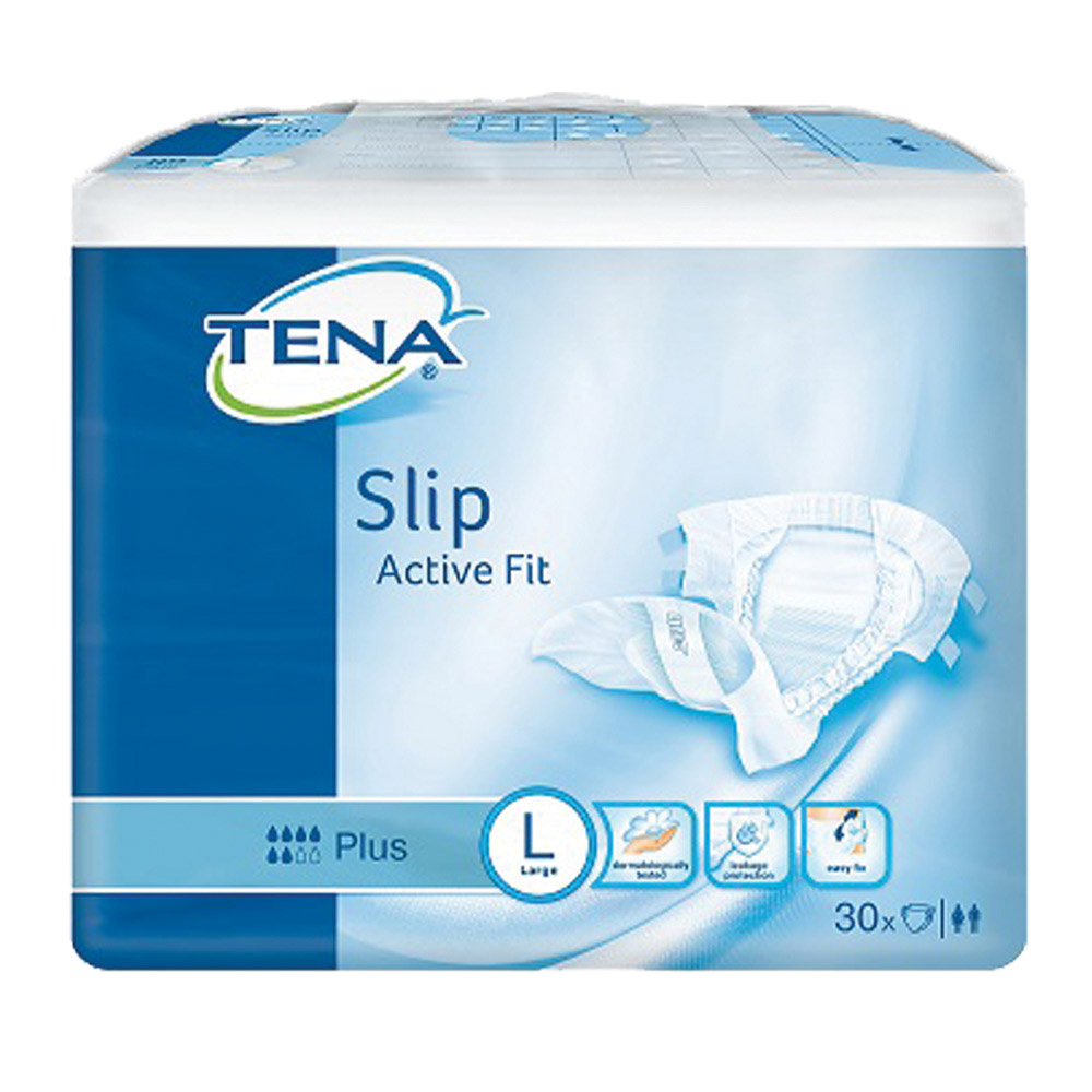 Tena Slip Active Fit Plus Large - Pack Of 30