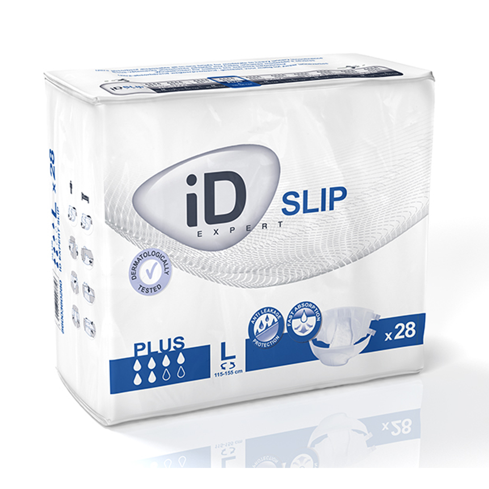iD Expert Slip - Plastic Back Sheet - Large Plus
