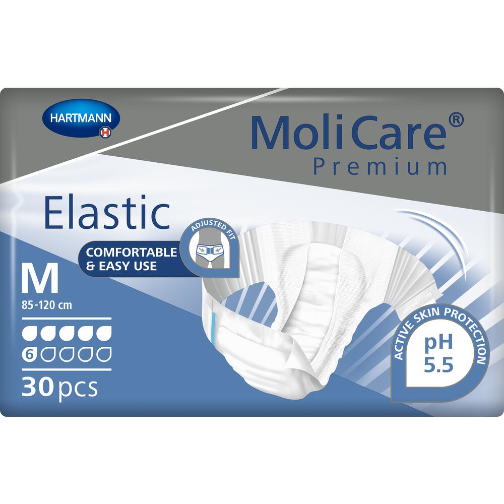 MoliCare Premium All-In-One Inco Slip - Elasticated - Medium 6D - Pack of 30