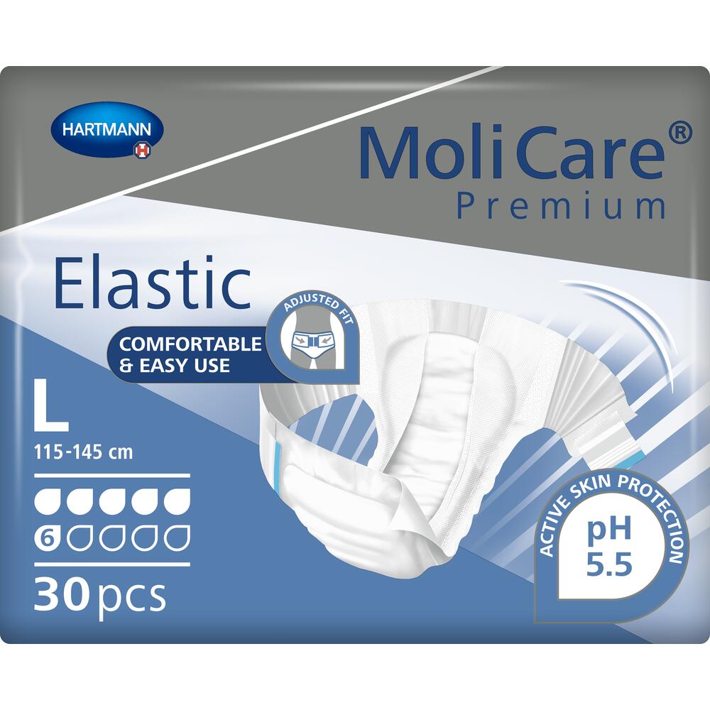 MoliCare Premium All-In-One Inco Slip - Elasticated - Large 6D - Pack of 30