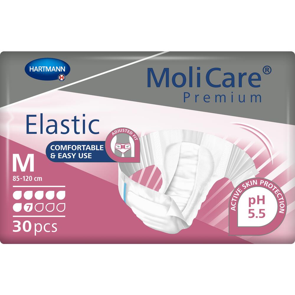 MoliCare Premium All-In-One Inco Slip - Elasticated - Medium 7D - Pack of 30