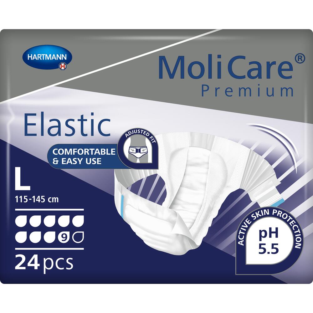 MoliCare Premium All-In-One Inco Slip - Elasticated - Large 9D - Pack of 24