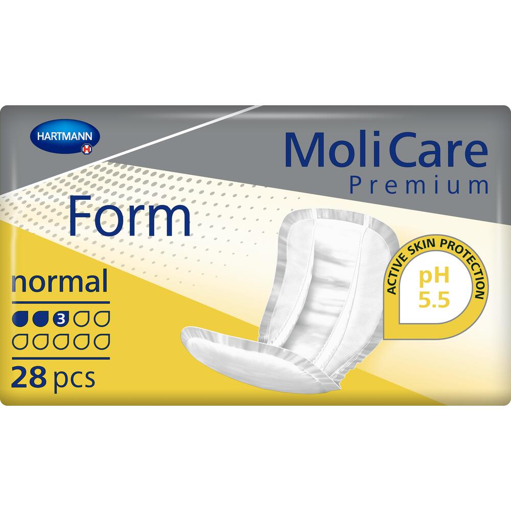 MoliCare Premium Form Unisex Shaped Pad Normal - Pack of 28