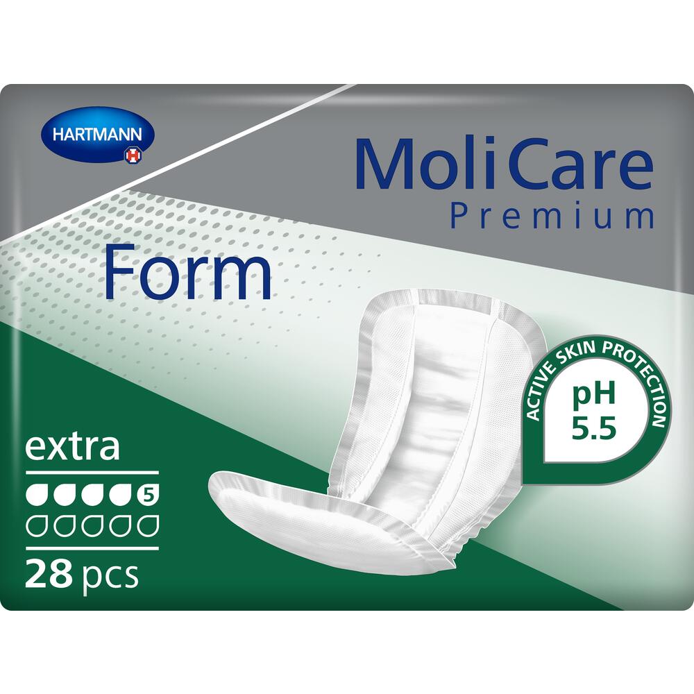 MoliCare Premium Form Unisex Shaped Pad Extra - Pack of 28