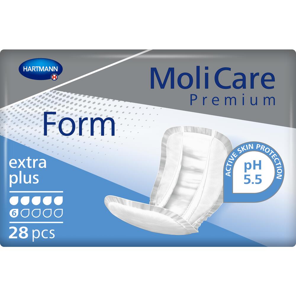 MoliCare Premium Form Unisex Shaped Pad Extra Plus - Pack of 28