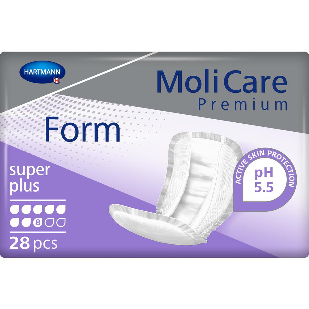 MoliCare Premium Form Unisex Shaped Pad Super Plus - Pack of 28
