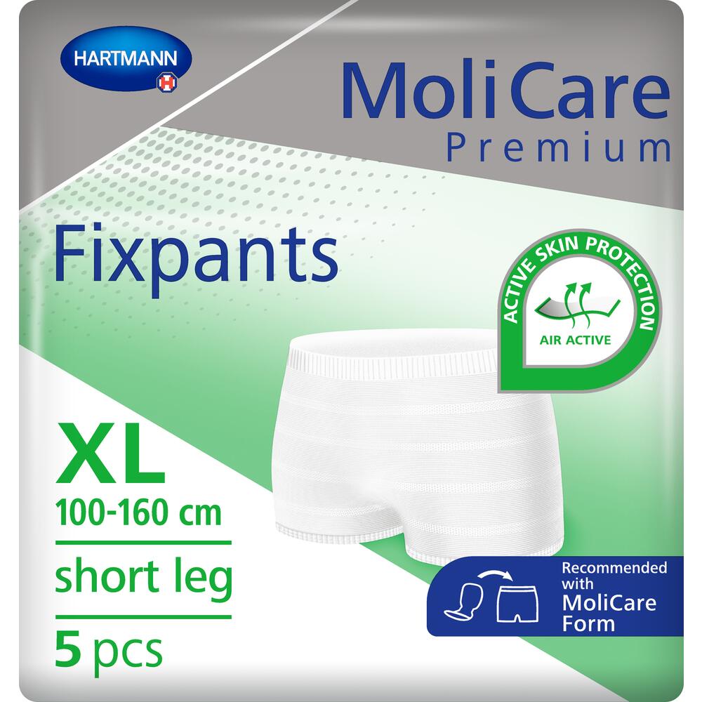 MoliCare Premium Fixpants (ShortLeg) P5 - X-Large - Pack of 5