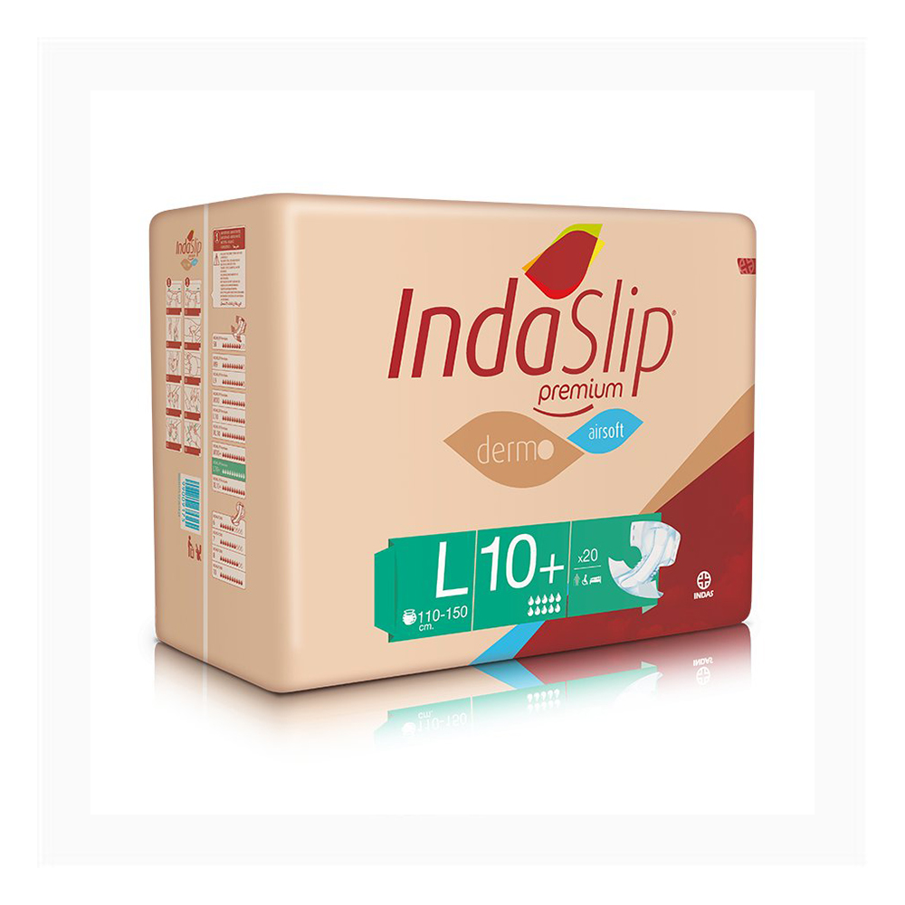 Indaslip L10+ Premium Diaper - Pack 20