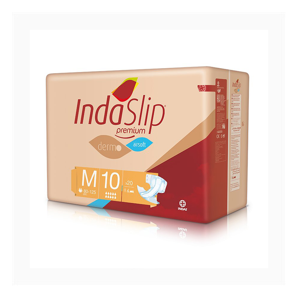 Indaslip M10 Premium Diaper 2500ml - Pack 20