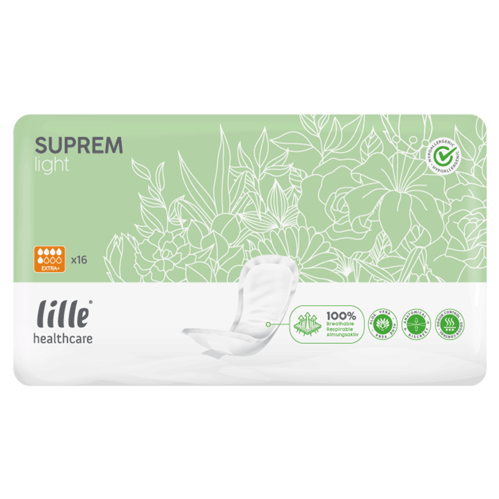 Lille Suprem Light Small Shaped Pads - Extra Plus