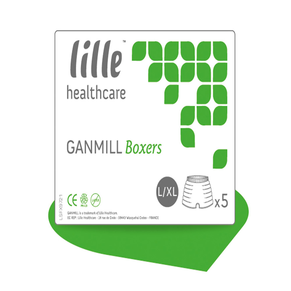 Ganmill Boxers Large-Extra Large - 5 Pack