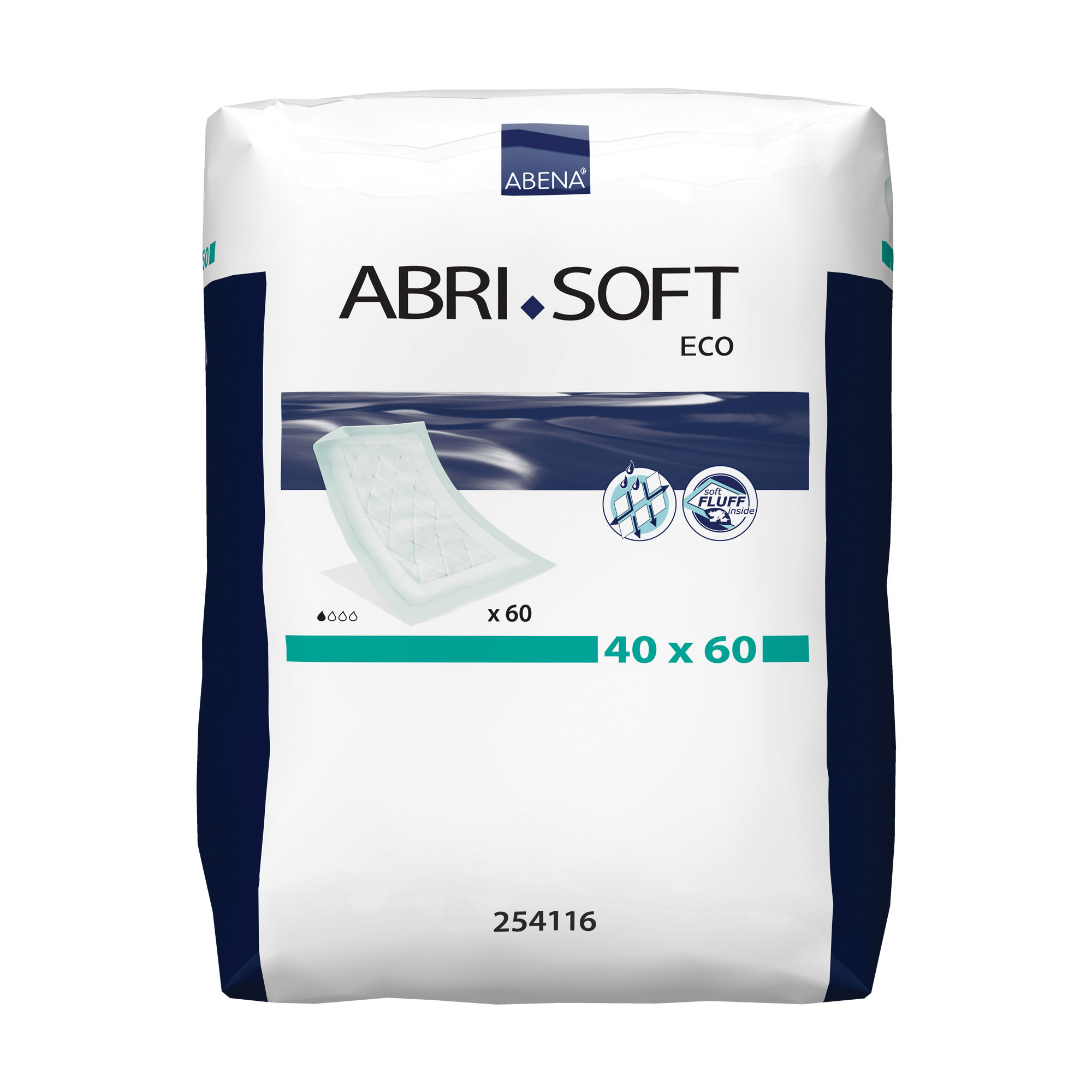 Abri-Soft Basic Bed Pad 40X60 - 60 Pack