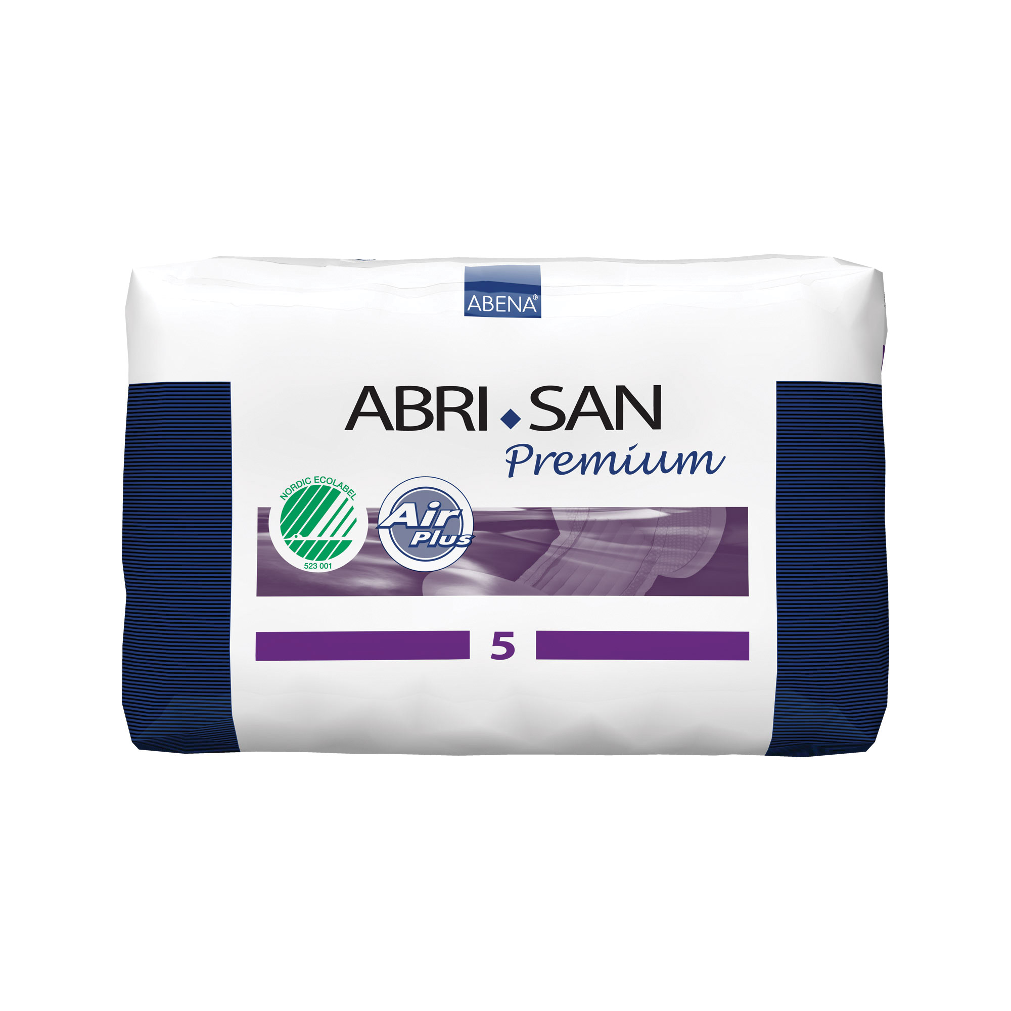 Abri-San Premium Air Plus Midi No.5 Shaped Pad - Pack 36
