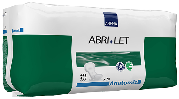 Abri-Let Anatomic - Pack Of 20