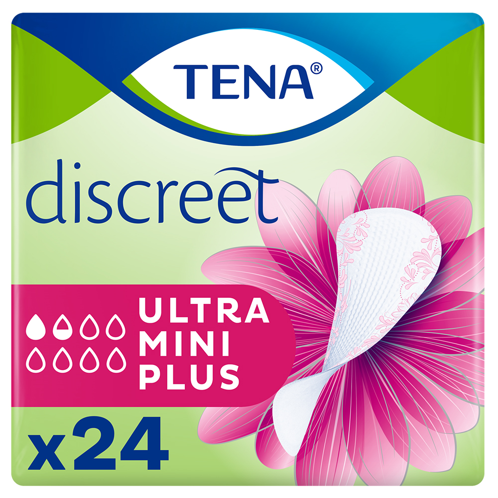 TENA Discreet Ultra Mini Plus - Pack of 24