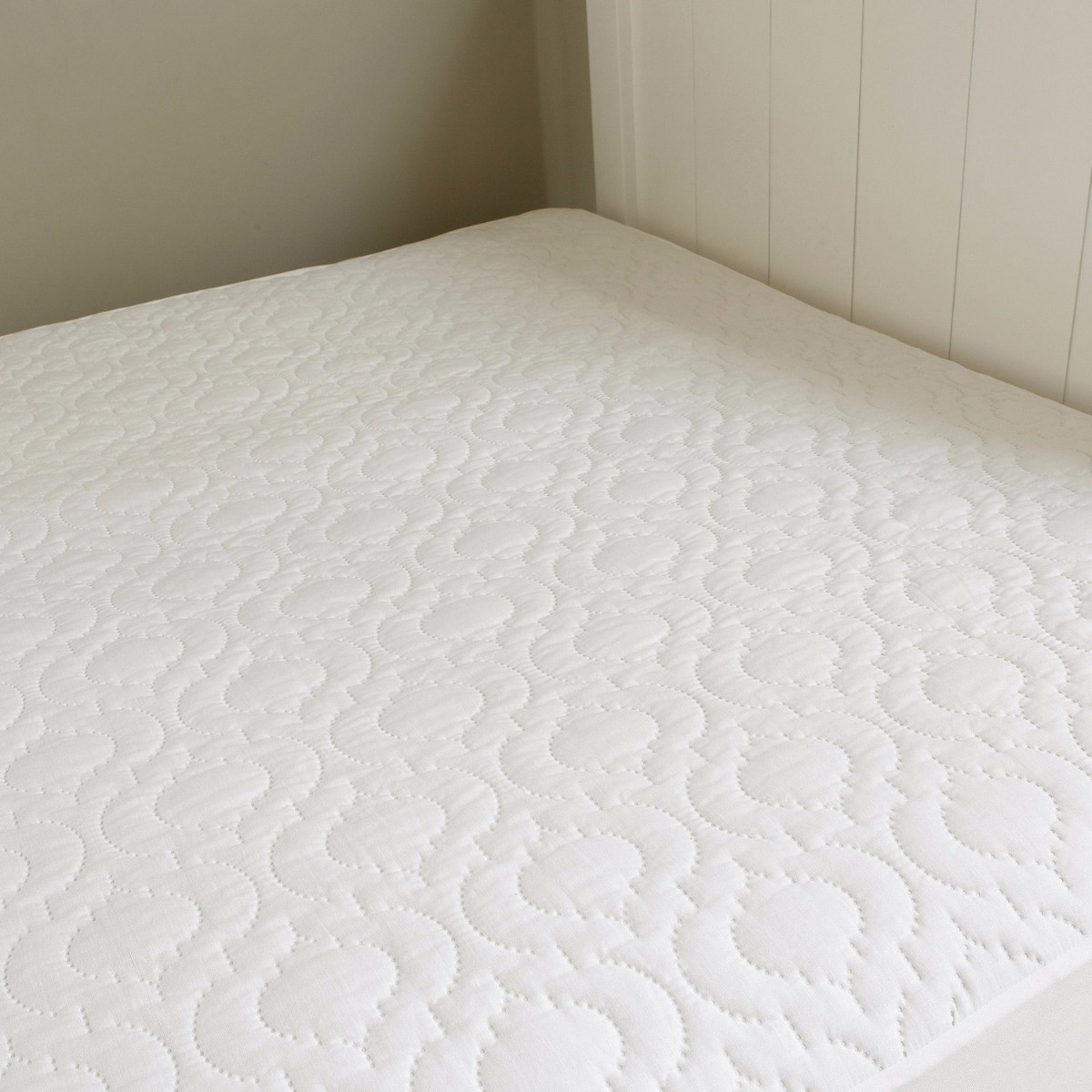 Brolly Quilted Fitted Waterproof Mattress Protector Double - Each