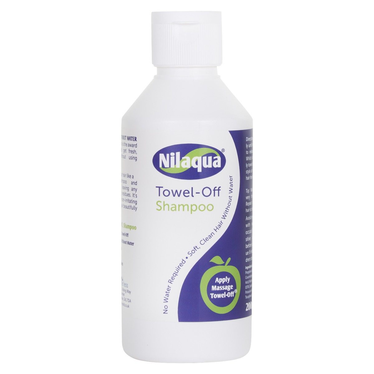 Nilaqua Apple Towel Off Shampoo (200ml) - Case of 24