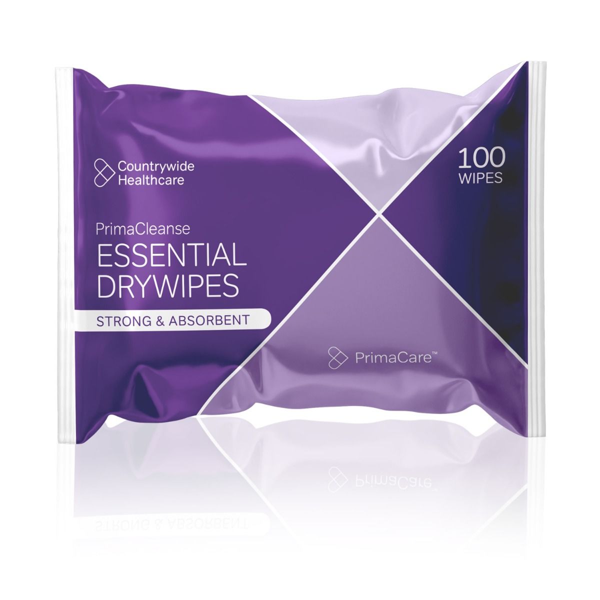 PrimaCare Regular Dry Wipe 20 x 26cm  -  Pack 100